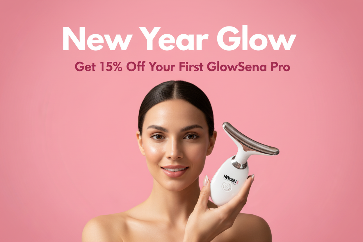 GlowSena Pro mobile banner - real device