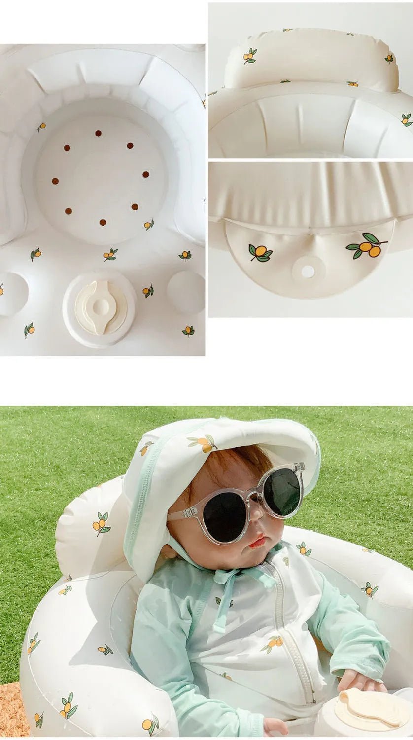 Inflatable Baby Chair for Dining & Bath - HerSena